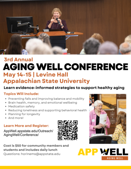 2026 Aging Well Conference Flier